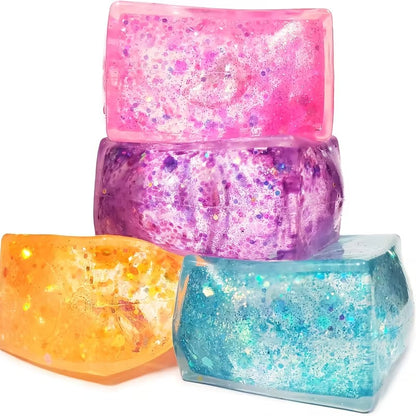 3-Piece Flashy Puffing Sensory Toy Set
